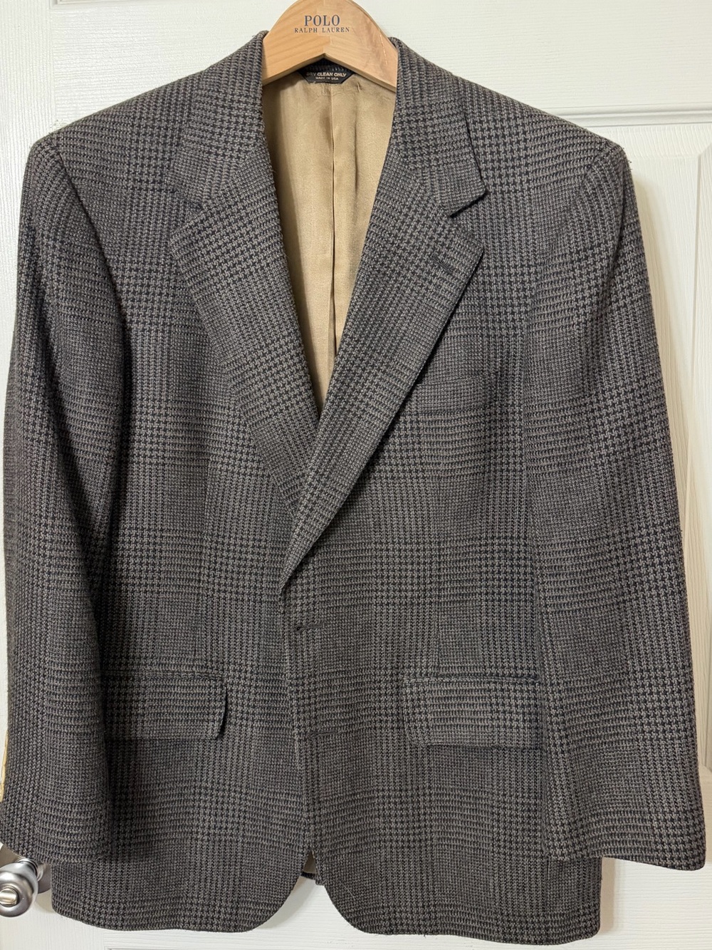 Polo Ralph Lauren Men's Glen Plaid Sport Coat - Gray